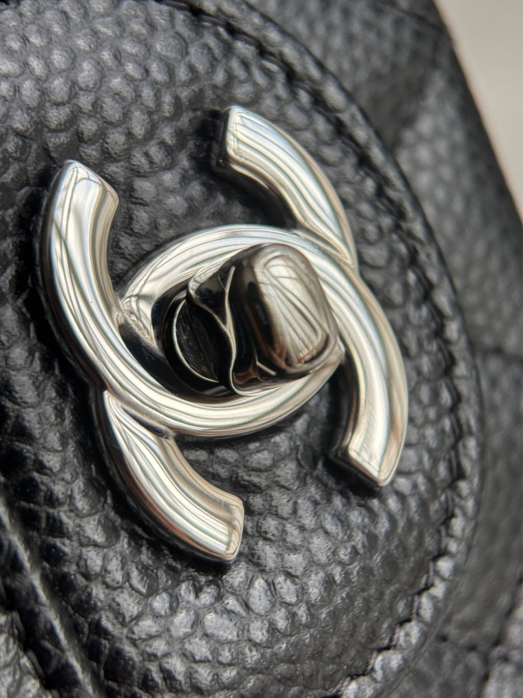 CHANEL- Flap23 bag golden/sliver