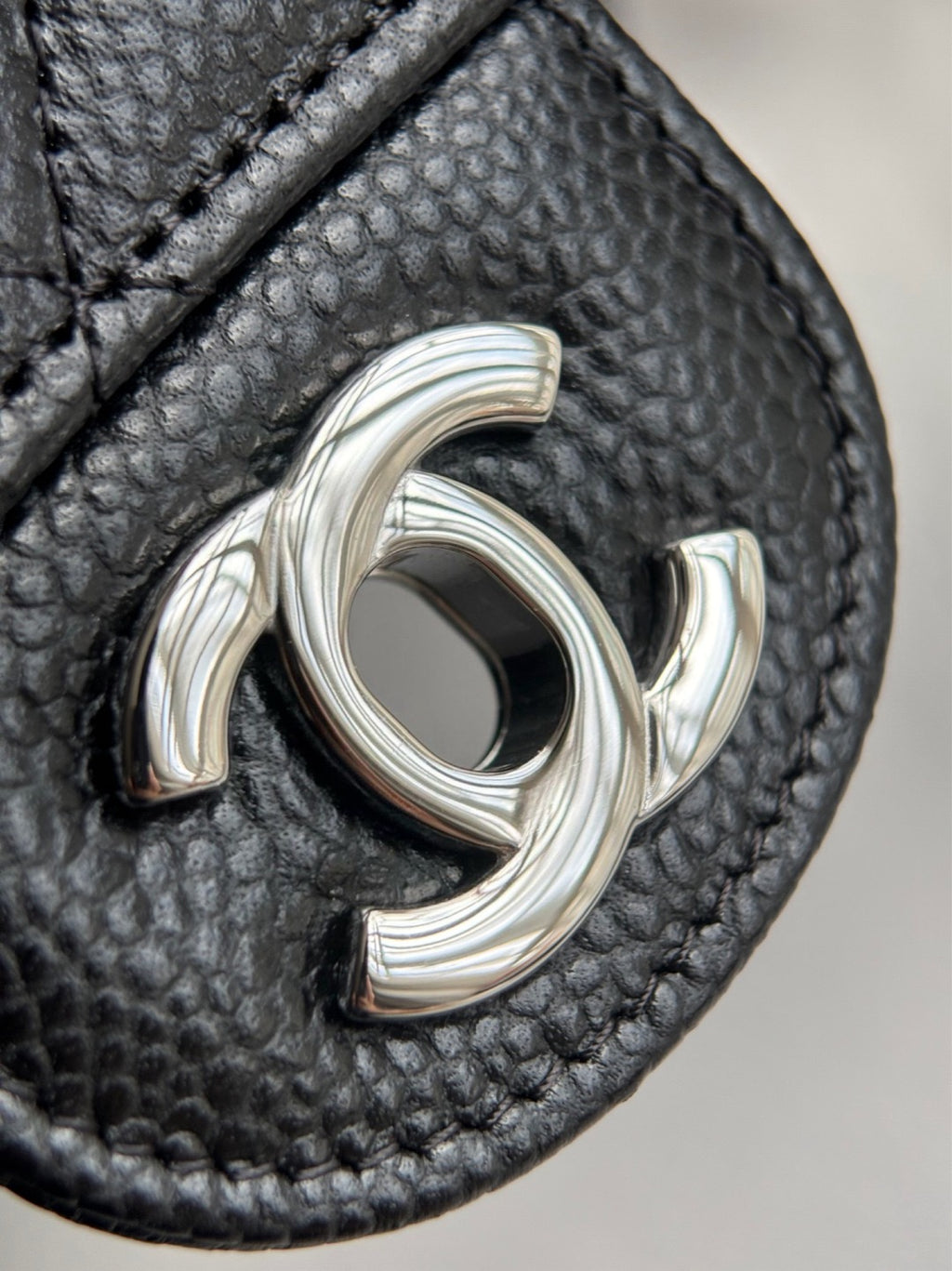 CHANEL- Flap23 bag golden/sliver