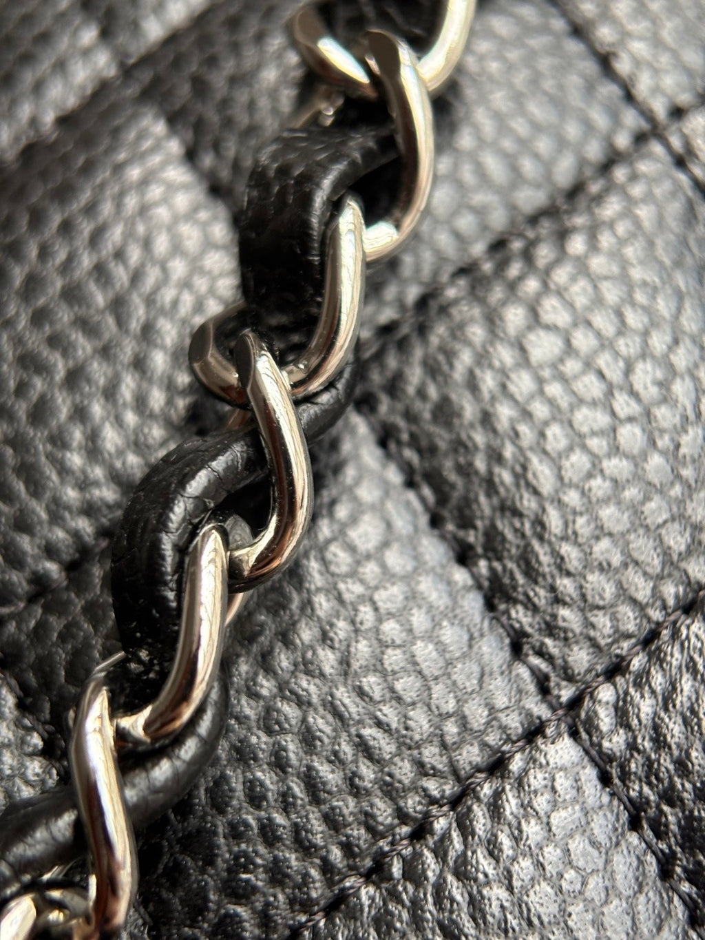 CHANEL- Flap23 bag golden/sliver