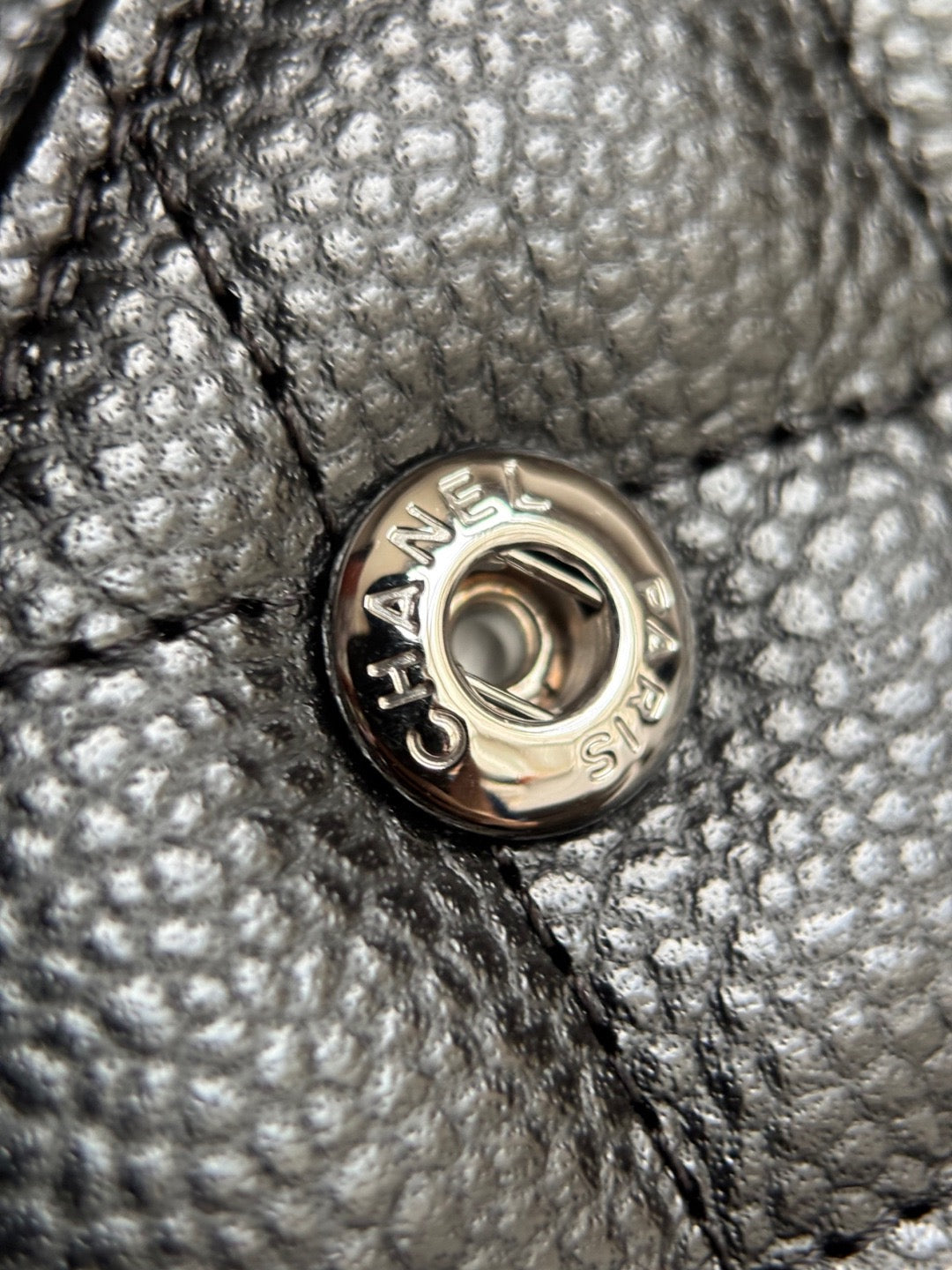 CHANEL- Flap23 bag golden/sliver