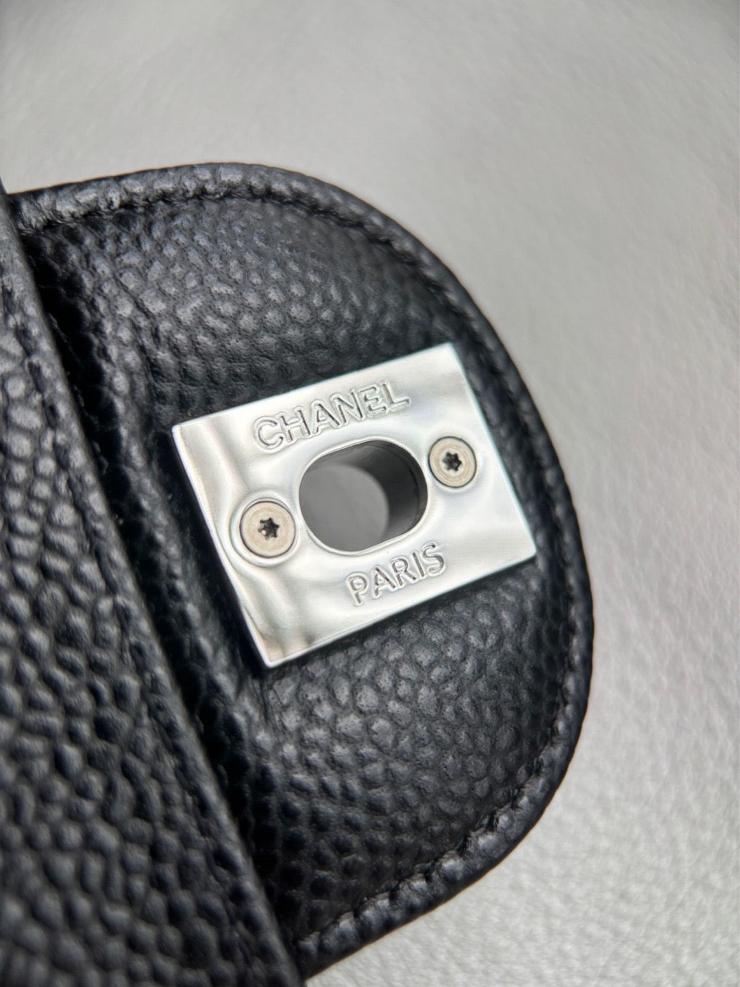 CHANEL- Flap23 bag golden/sliver