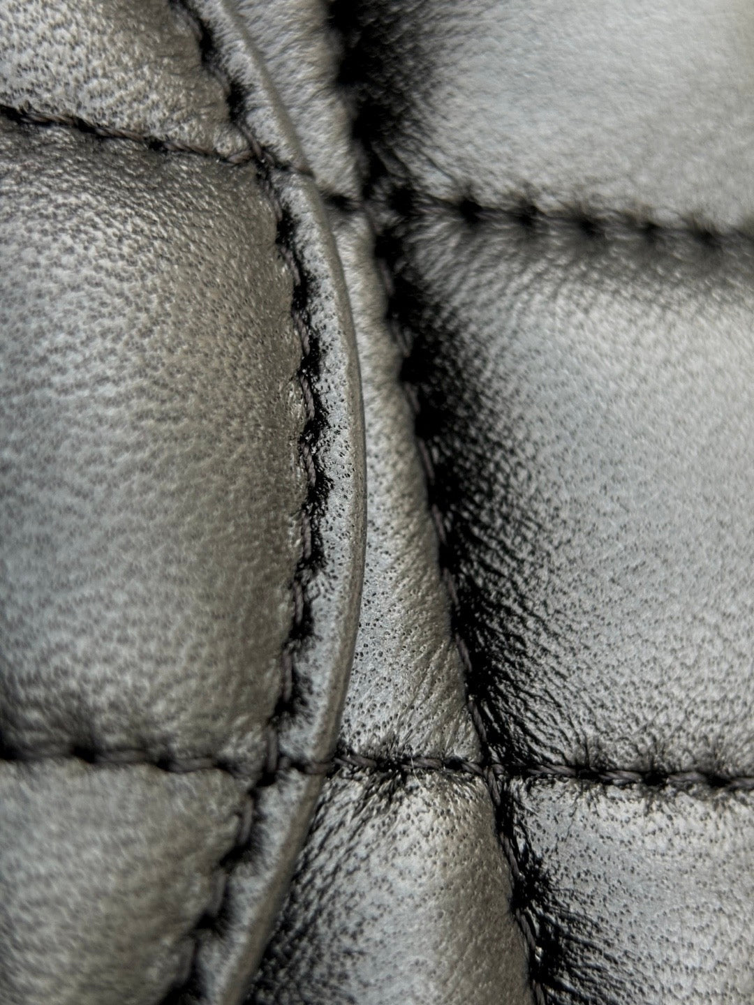 CHANEL- Classic Flag bag golden/sliver