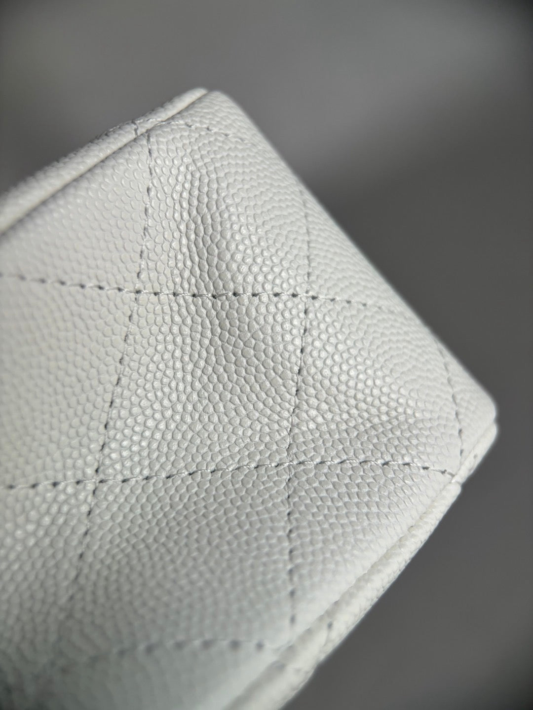 CHANEL- Classic Flag bag golden/sliver