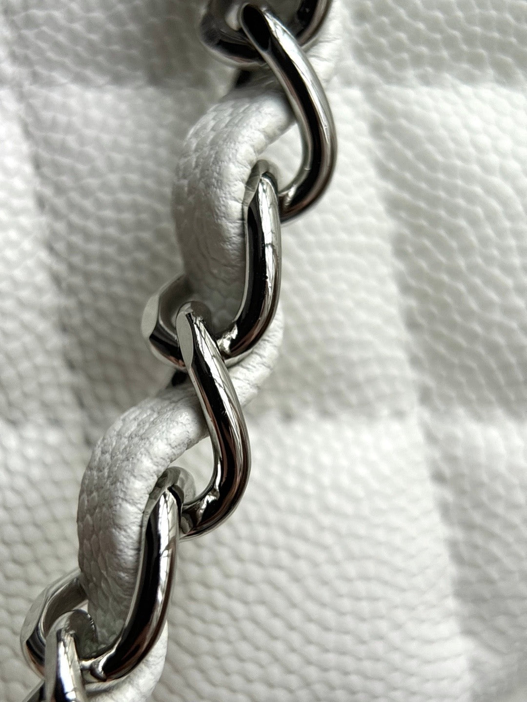 CHANEL- Classic Flag bag golden/sliver