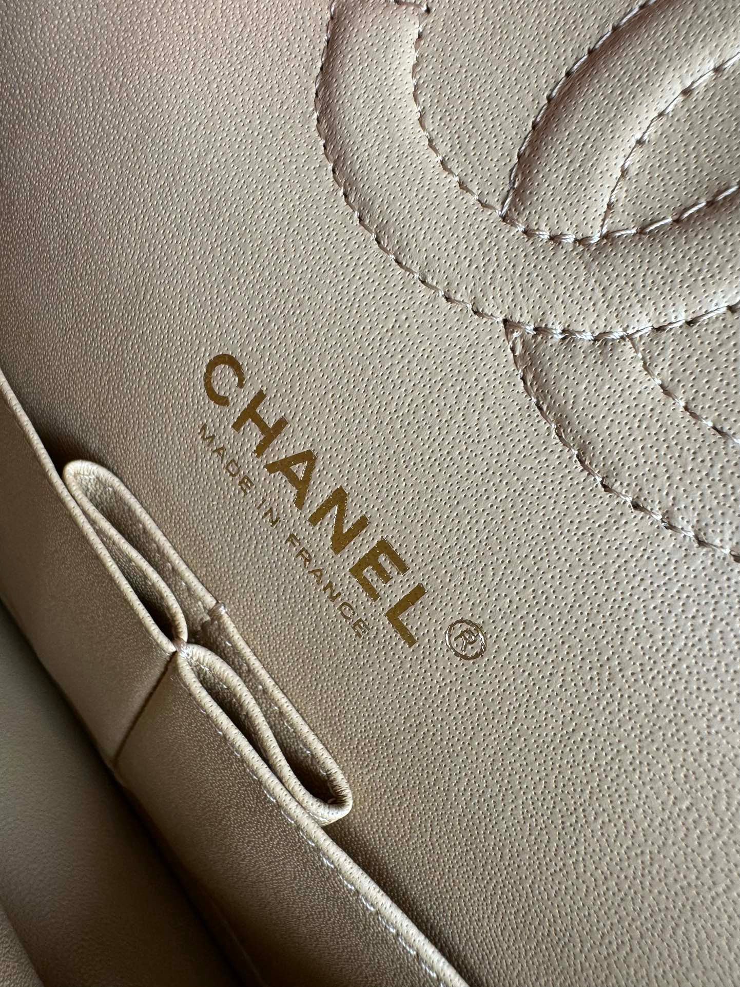 CHANEL- Jumbo28 bag golden/sliver