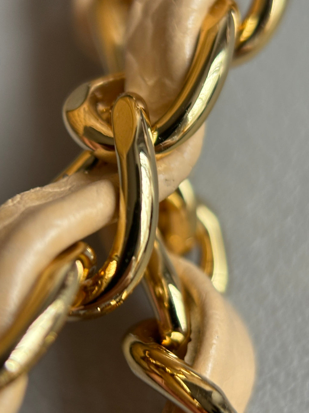 CHANEL- Jumbo28 bag golden/sliver