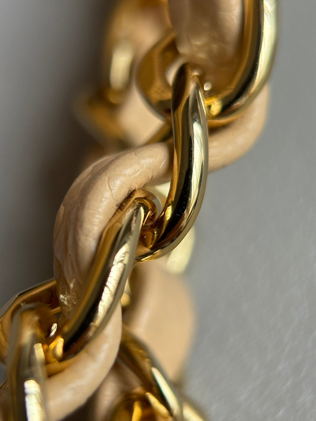 CHANEL- Jumbo28 bag golden/sliver