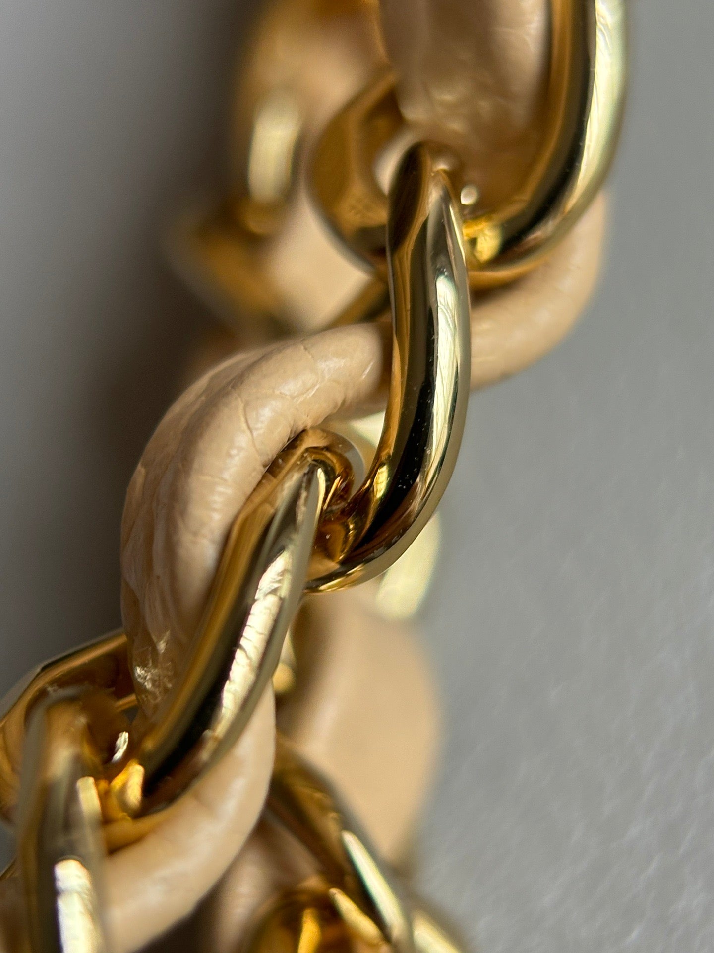 CHANEL- Jumbo28 bag golden/sliver