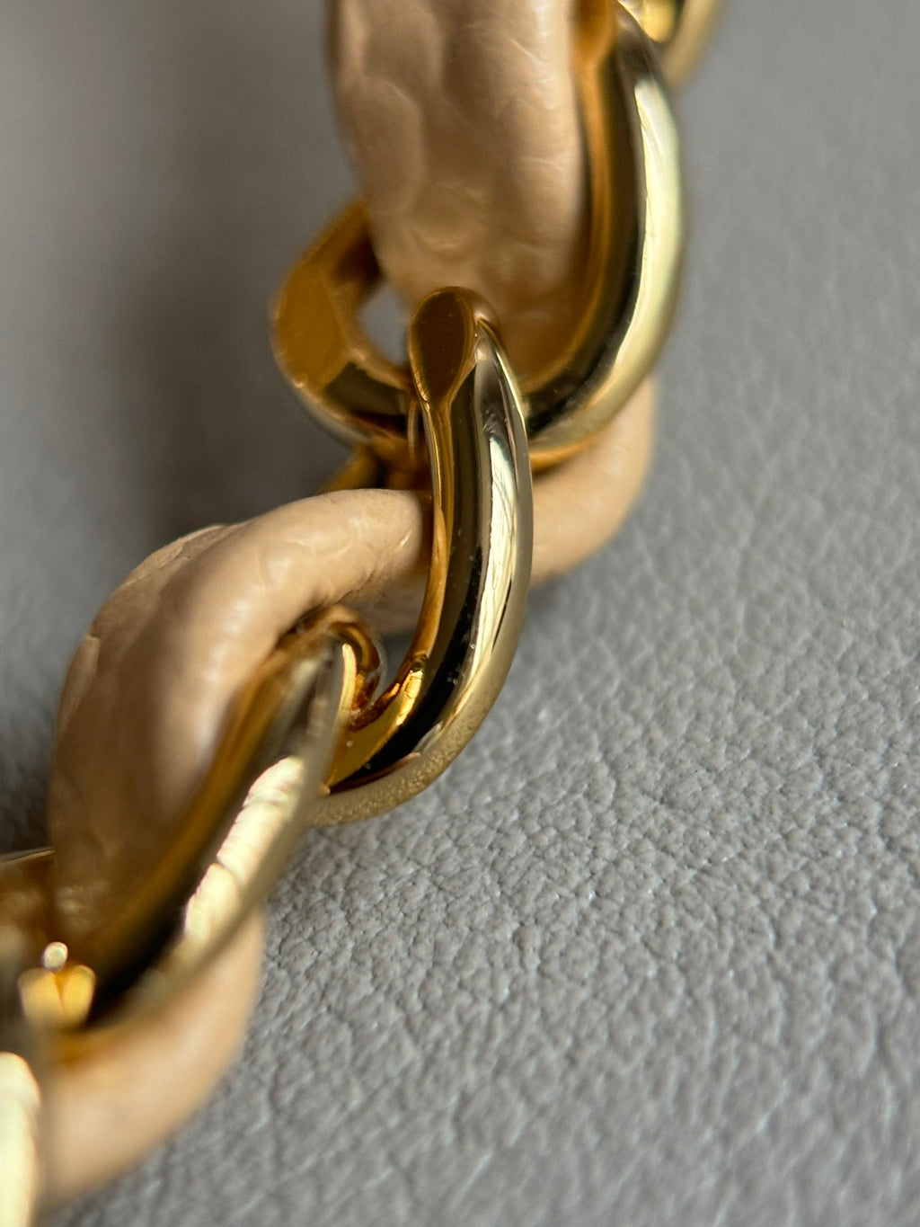 CHANEL- Jumbo28 bag golden/sliver