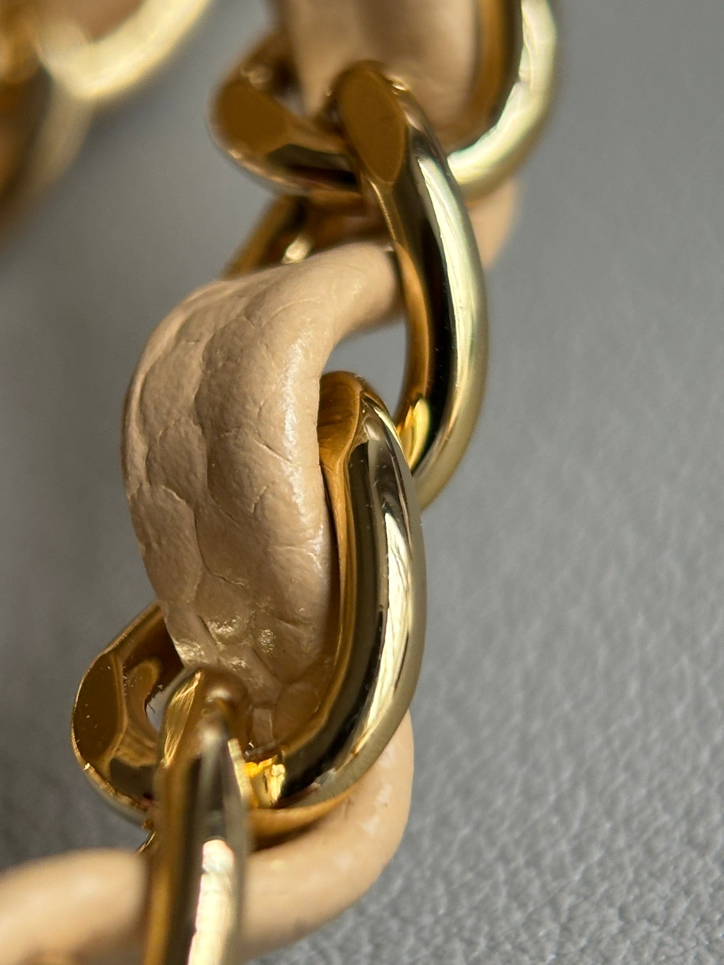 CHANEL- Jumbo28 bag golden/sliver