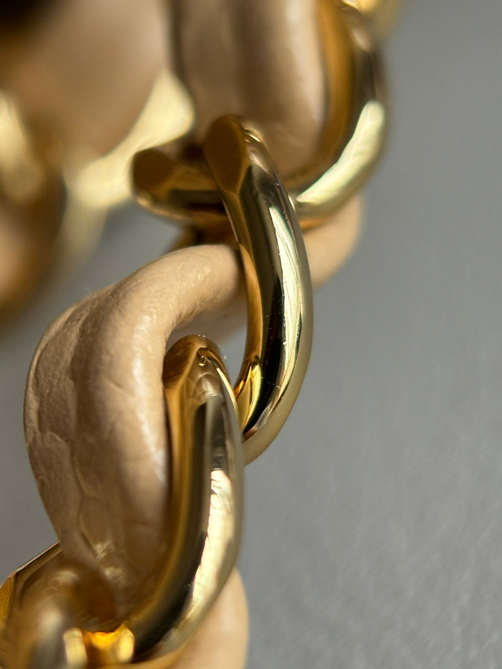 CHANEL- Jumbo28 bag golden/sliver