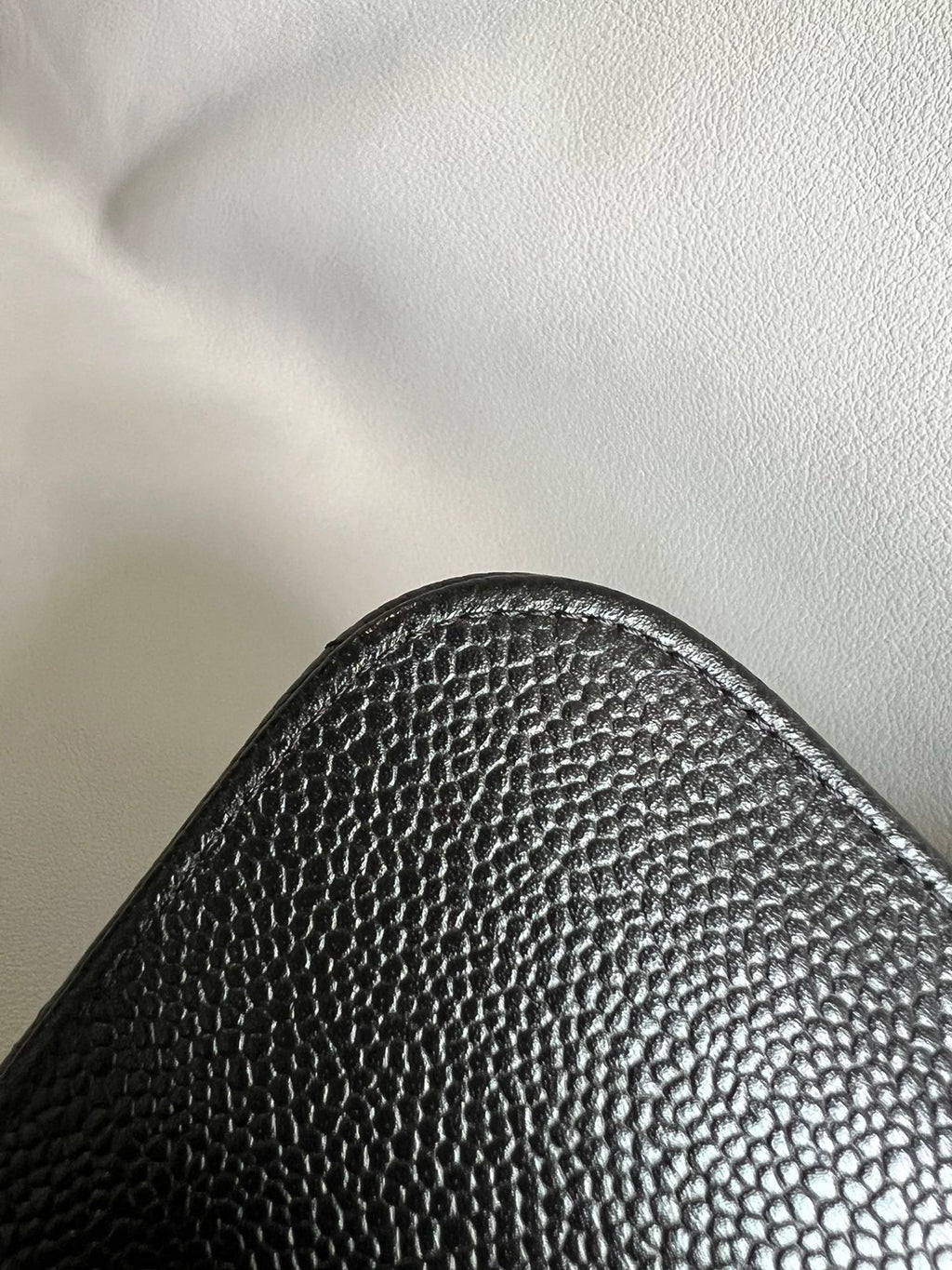 CHANEL- Classic Jumbo Flag bag golden/sliver