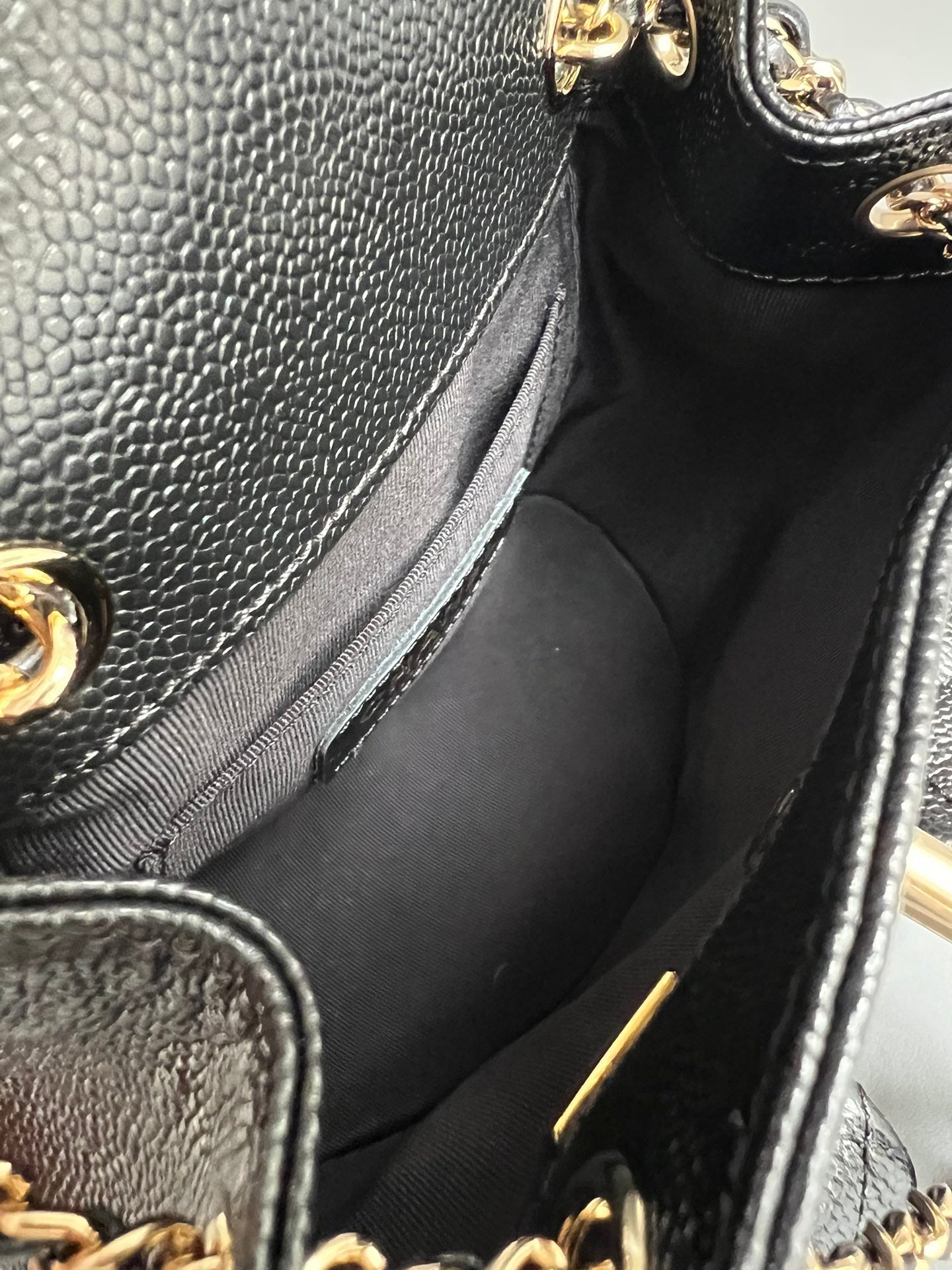 CHANEL- Duma Double bag Handle bag golden/sliver