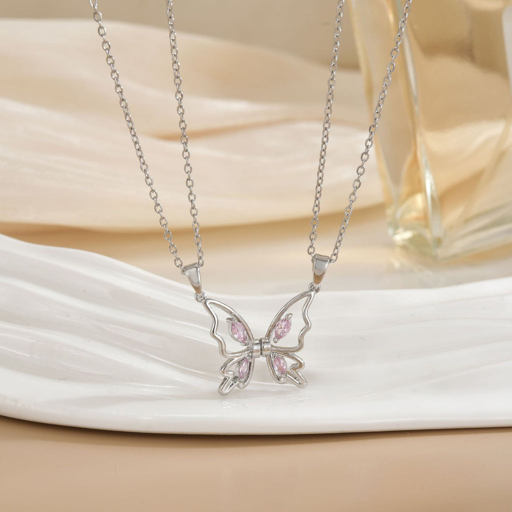 FENG SHUI - 1 Magnetic sun and moon necklace fashion all high-grade sense