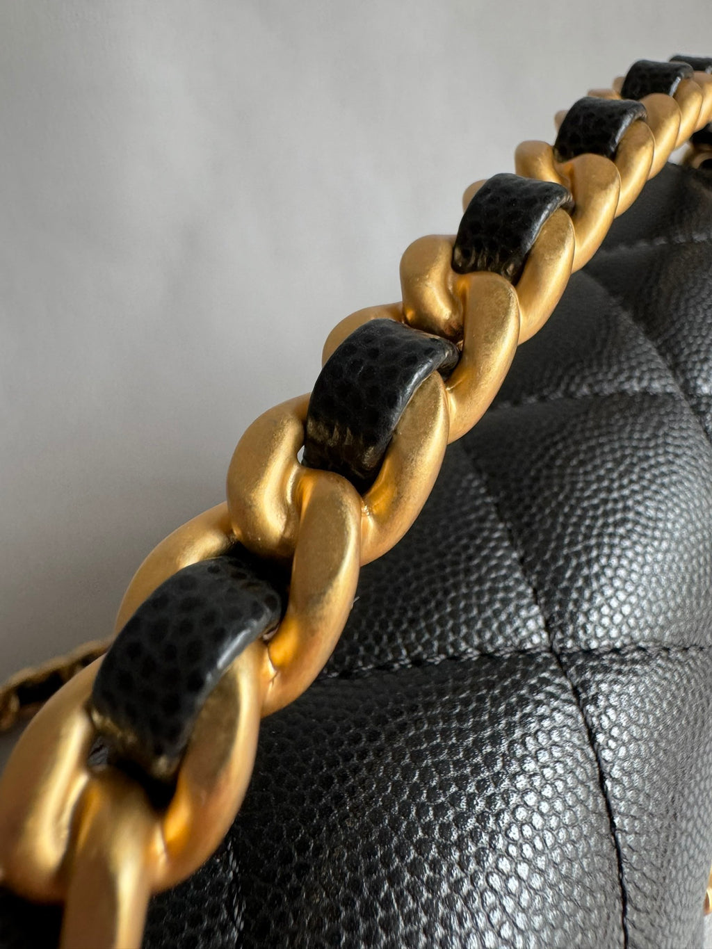 CHANEL-24S rue Cambon Handle bag golden/sliver