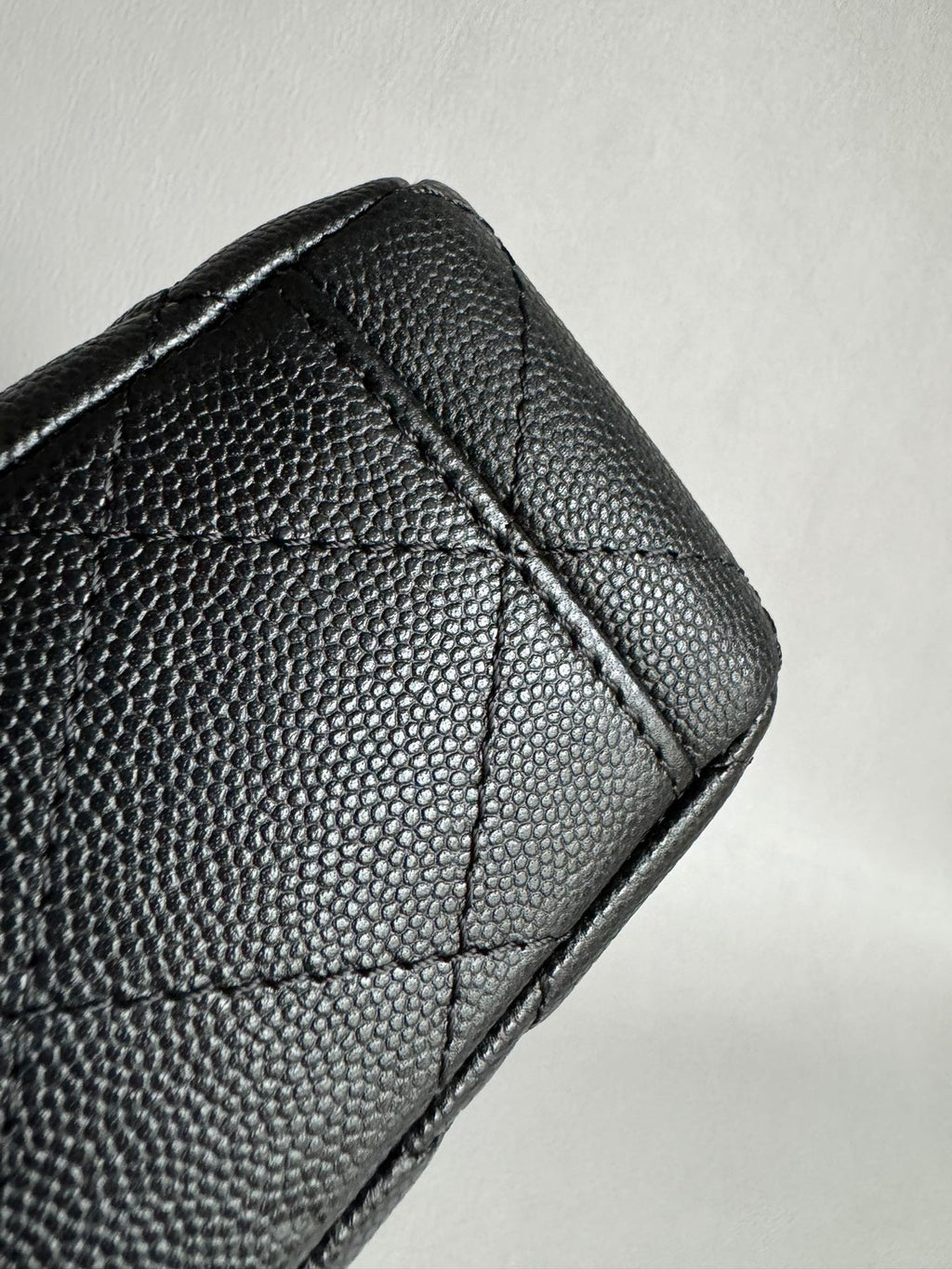 CHANEL-24S rue Cambon Handle bag golden/sliver