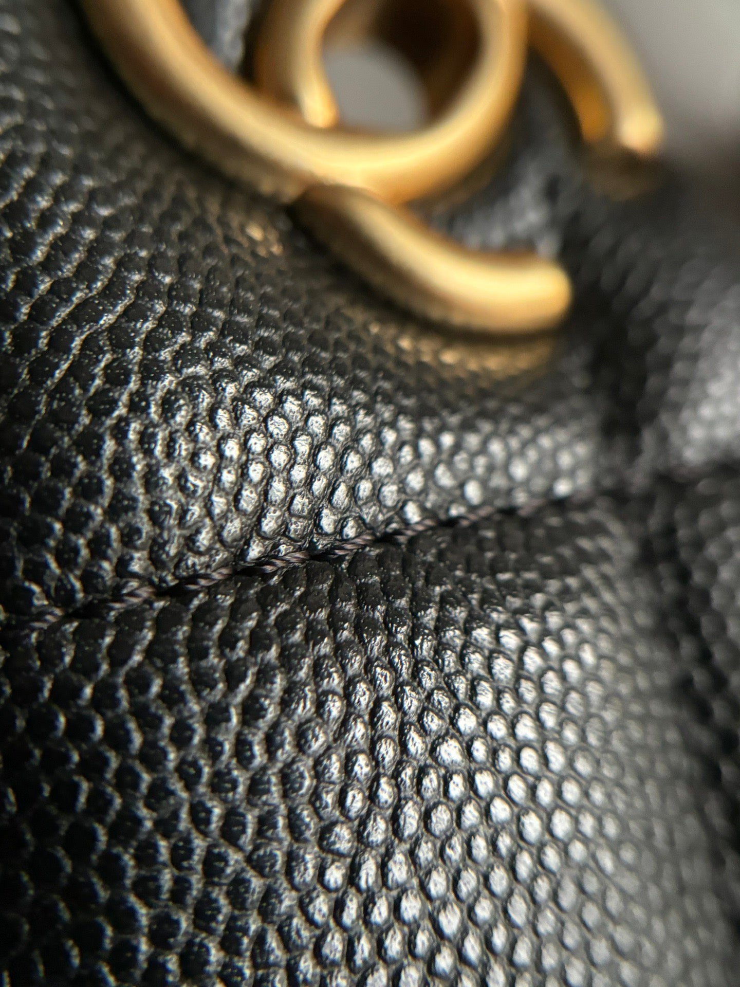 CHANEL-24S rue Cambon Handle bag golden/sliver