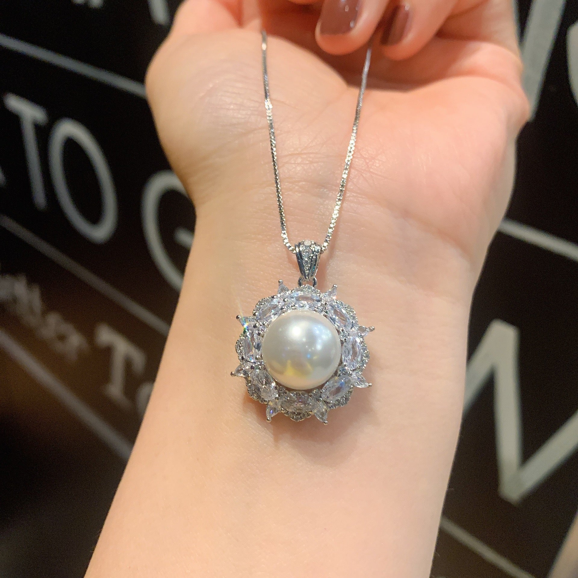 FENG SHUI - 5 Australian fritillary pearl set Ring bracelet New pearl necklace bracelet