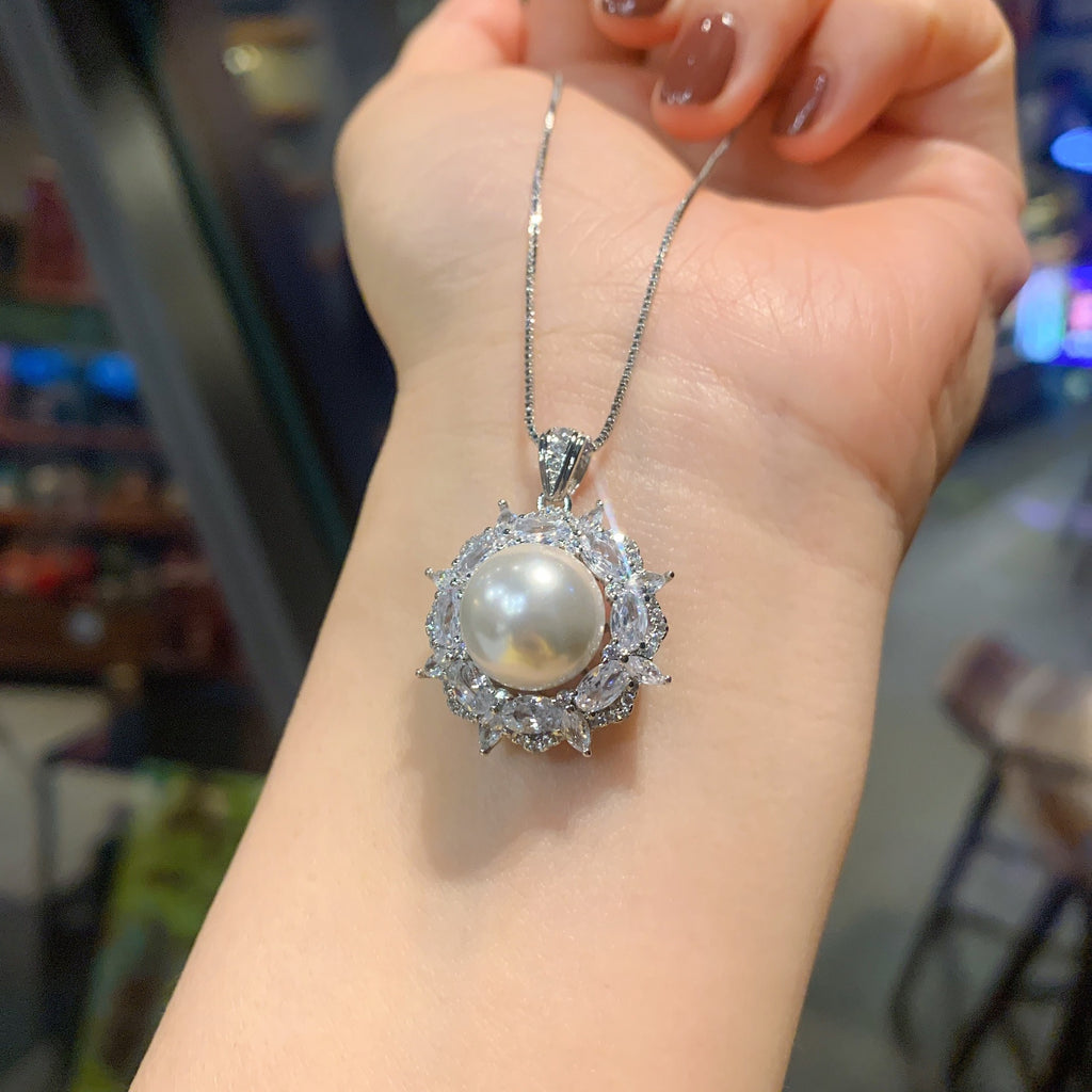 FENG SHUI - 5 Australian fritillary pearl set Ring bracelet New pearl necklace bracelet