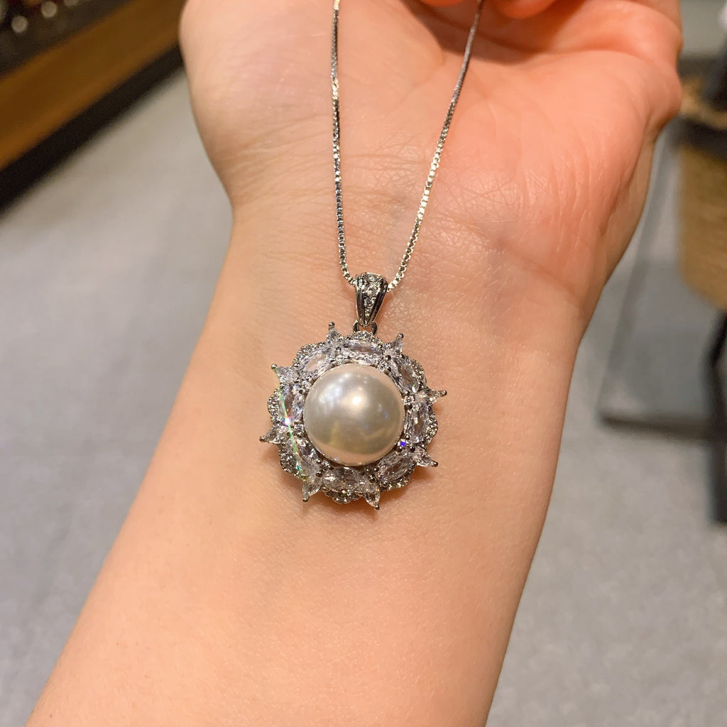 FENG SHUI - 5 Australian fritillary pearl set Ring bracelet New pearl necklace bracelet