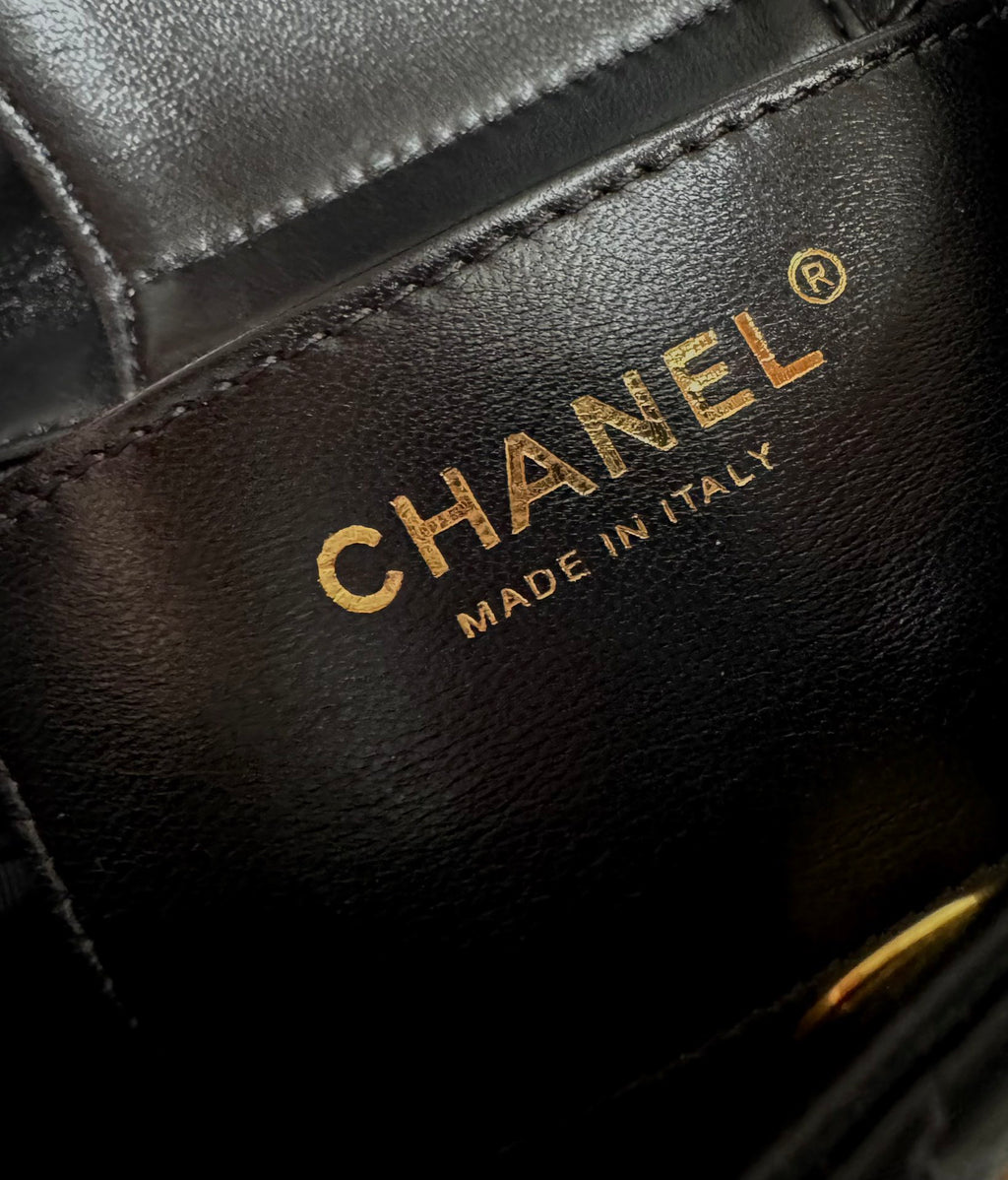 CHANEL-24K Hobo bag golden/sliver