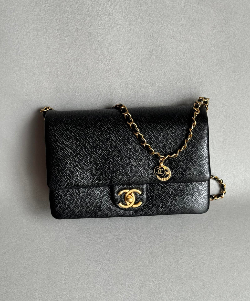 CHANEL-22K CF bag golden/sliver