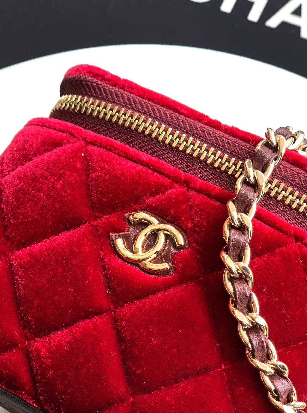 CHANEL-22C bag  golden/sliver