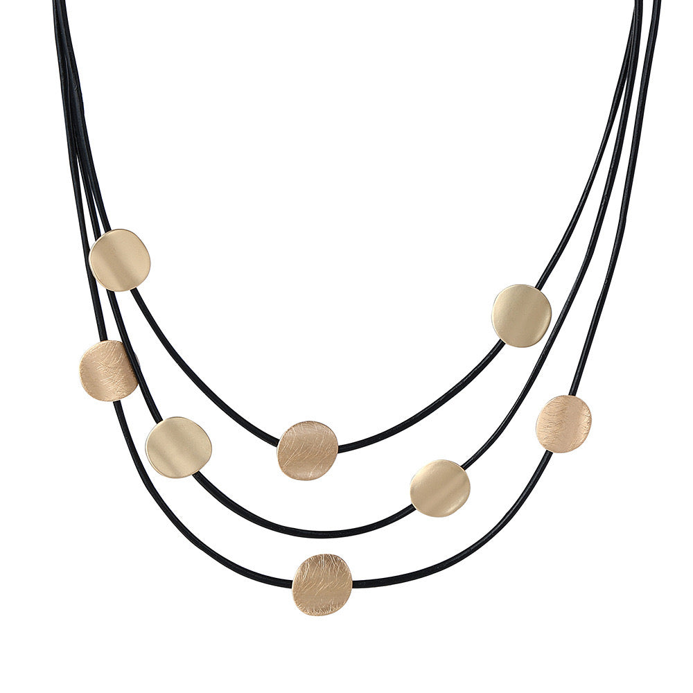 FENG SHUI - 7 Multi-layer niche design women's jewelry simple collarbone short necklace