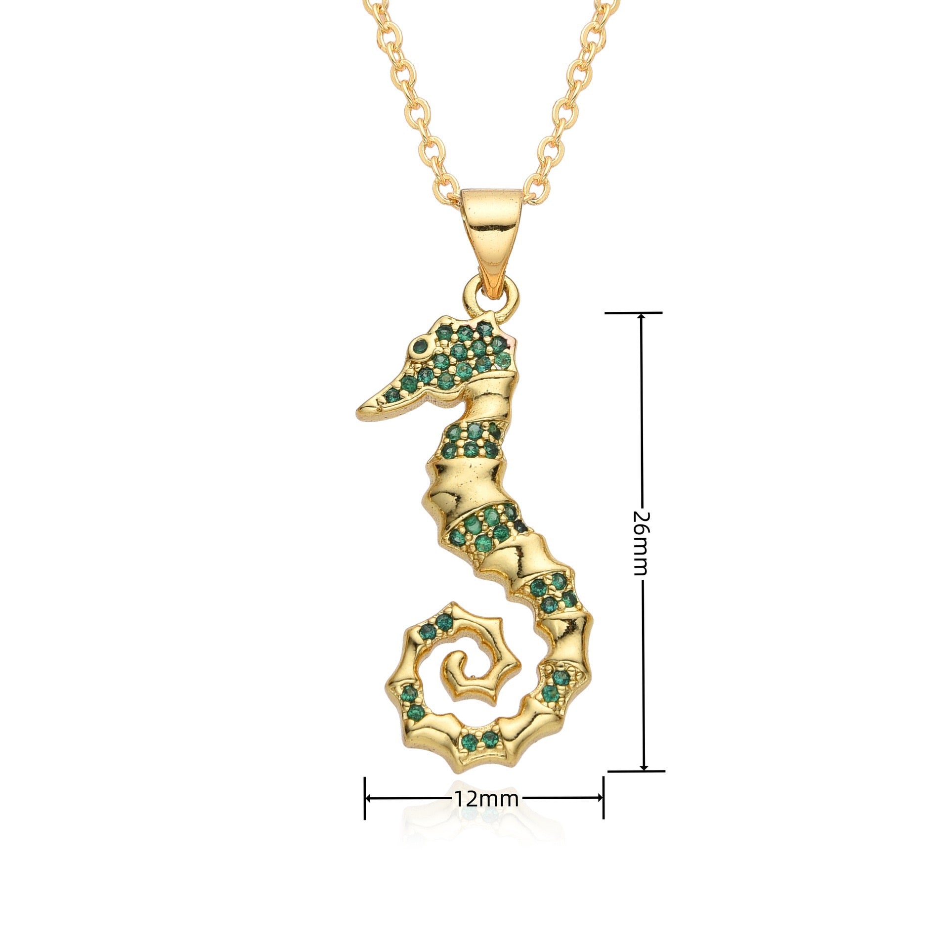 FENG SHUI - 11 Fashion personality dragonfly panda women's 18k pendant necklace