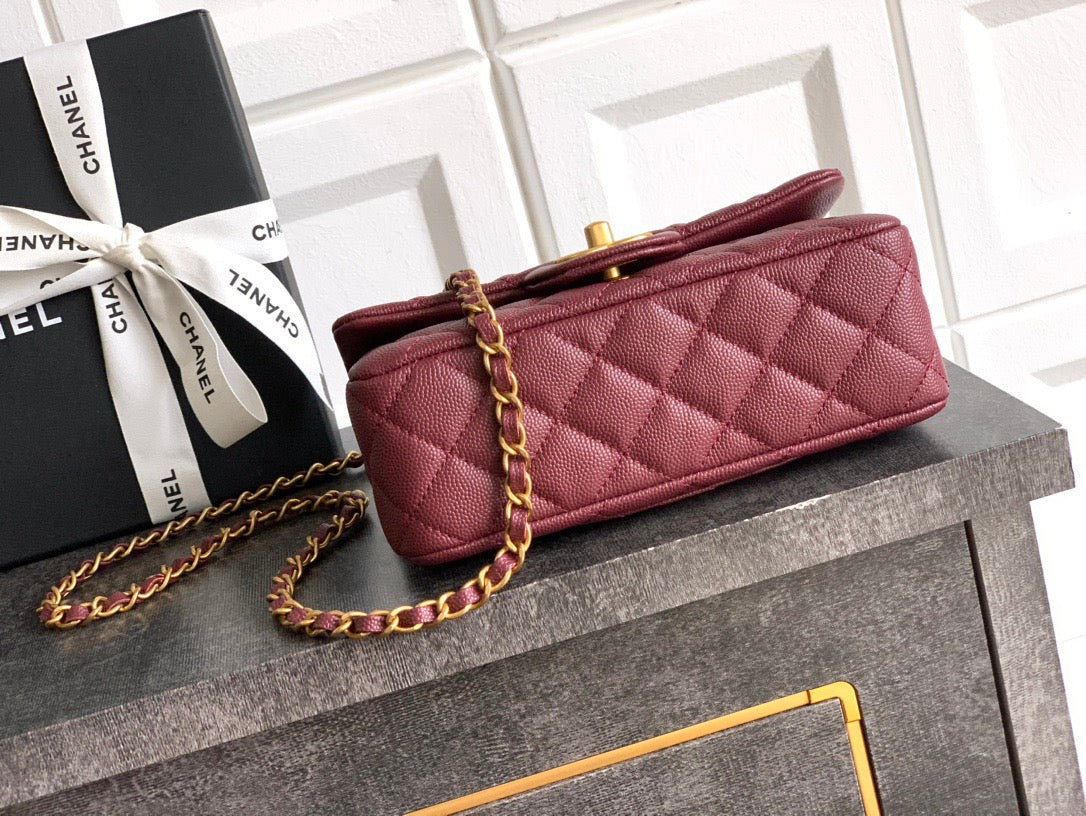 CHANEL-25B CF bag  golden/sliver