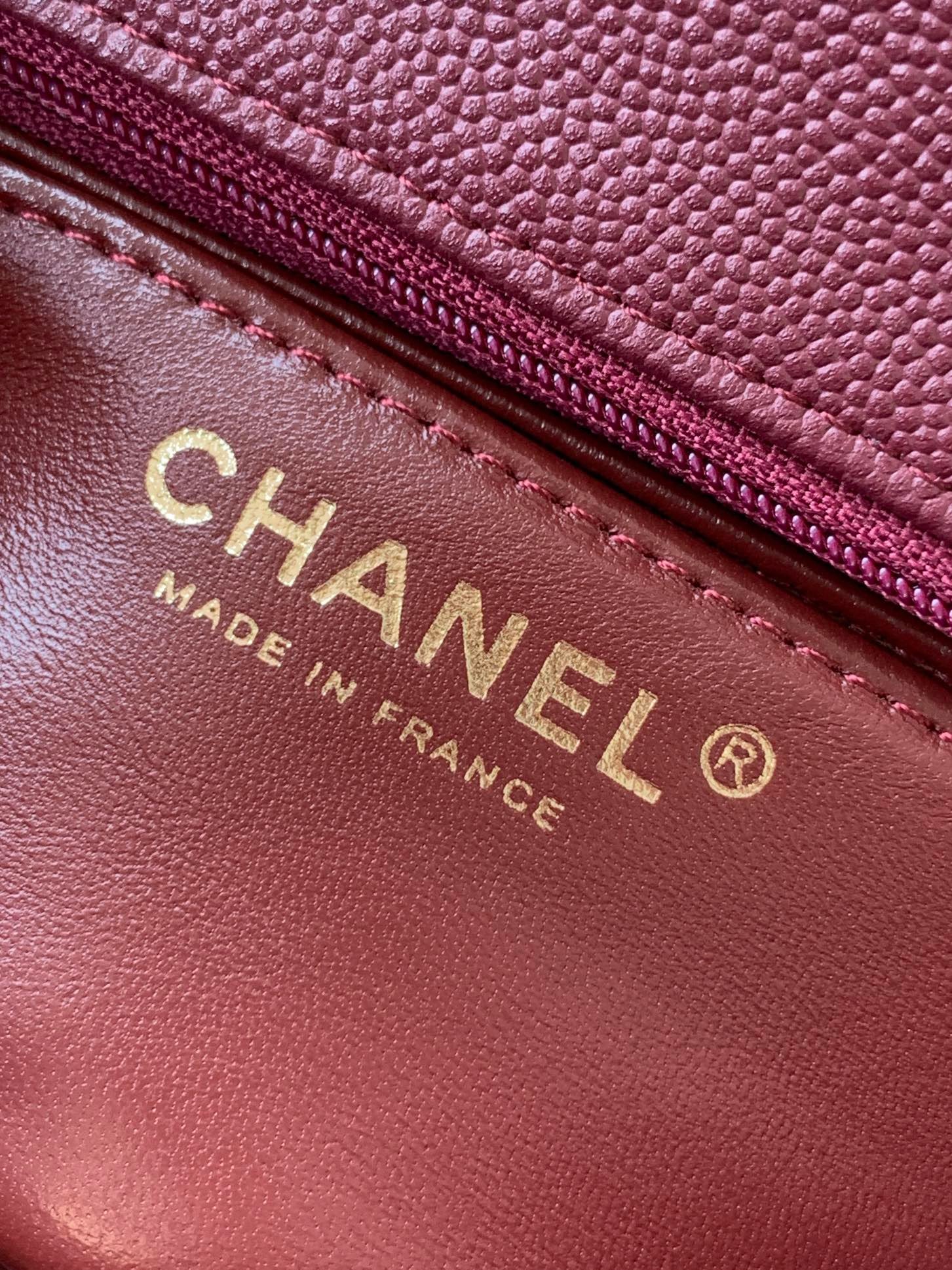 CHANEL-25B CF bag  golden/sliver