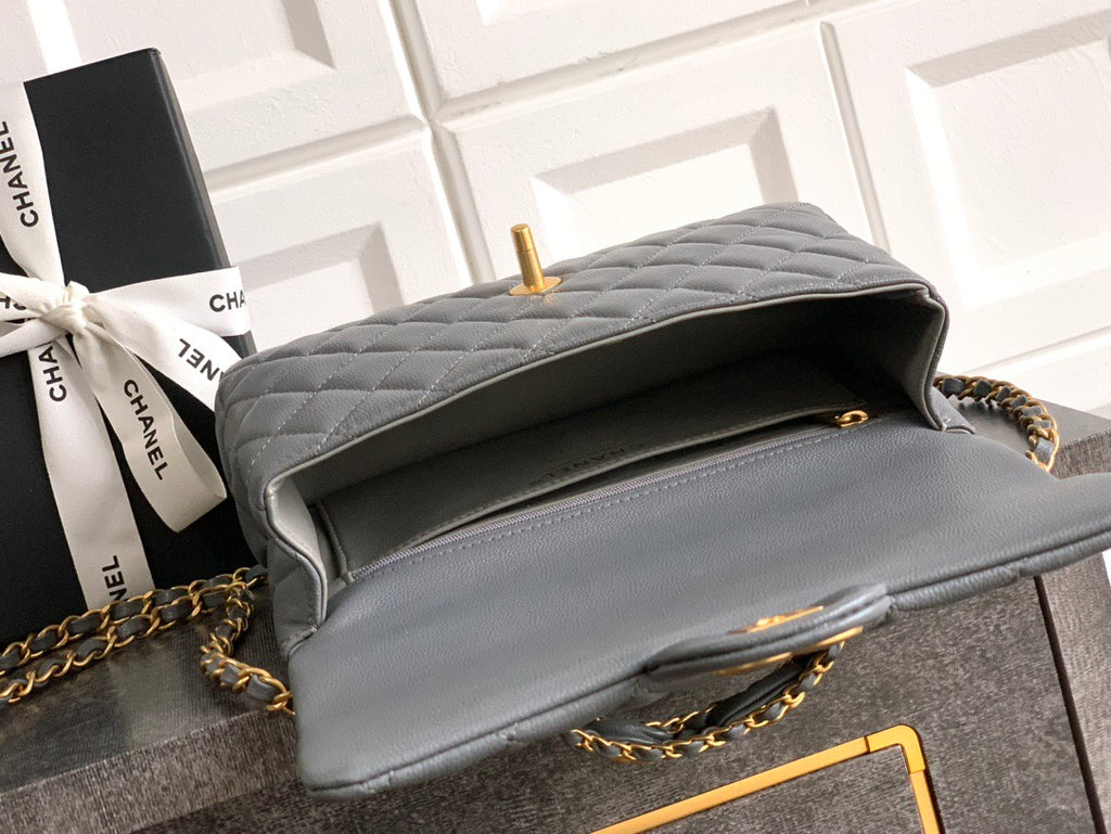 CHANEL-25B CF bag  golden/sliver