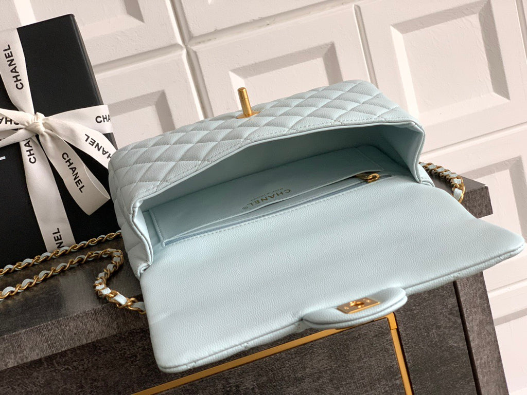 CHANEL-25B CF bag  golden/sliver