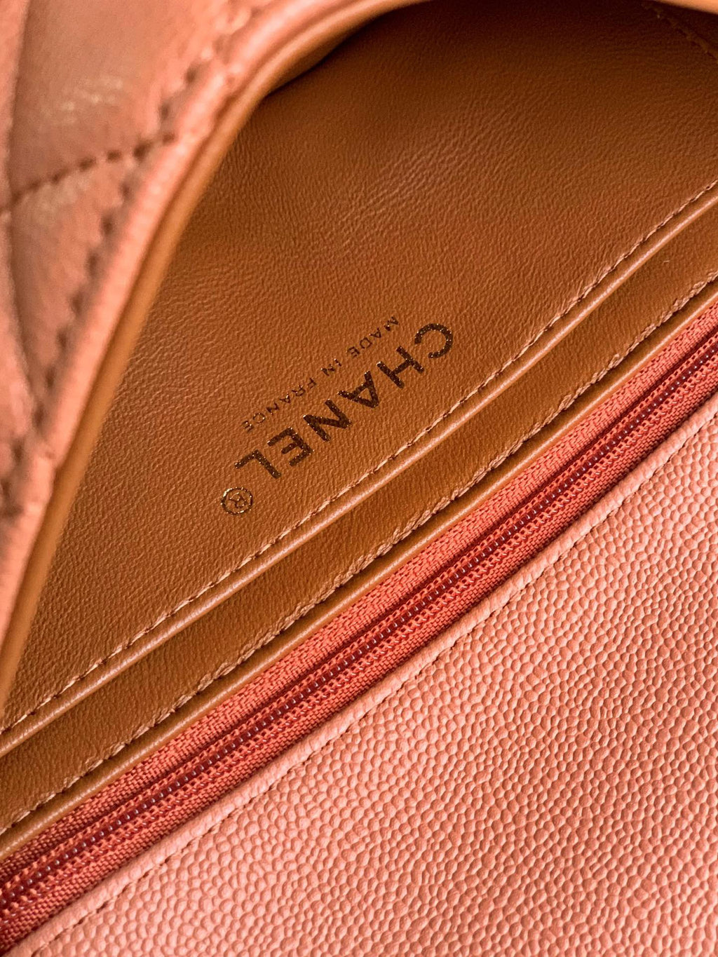 CHANEL-25B CF bag  golden/sliver