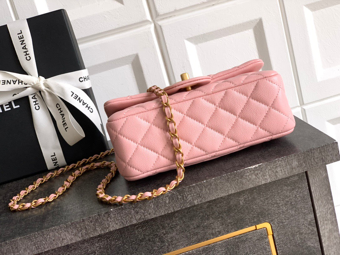 CHANEL-25B CF bag  golden/sliver