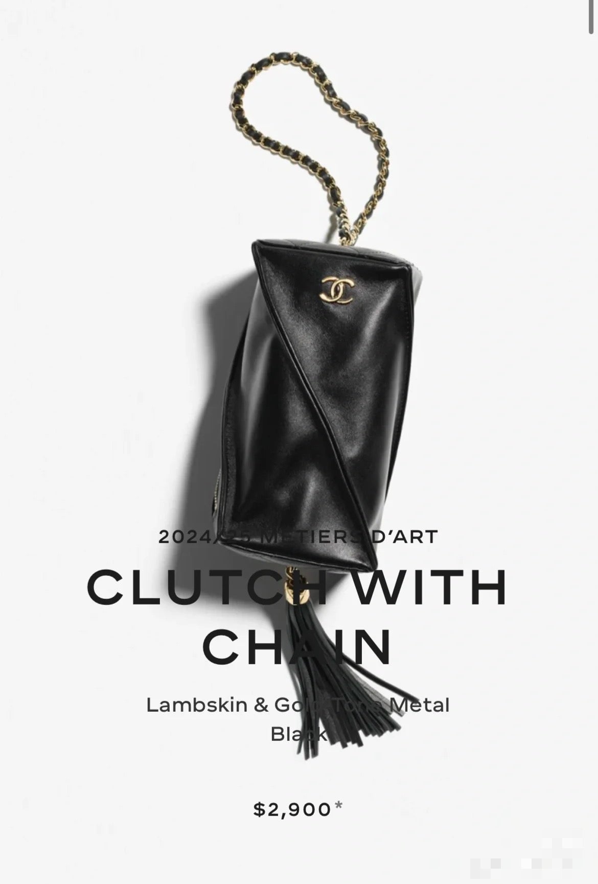 CHANEL- 25A bag  golden/sliver