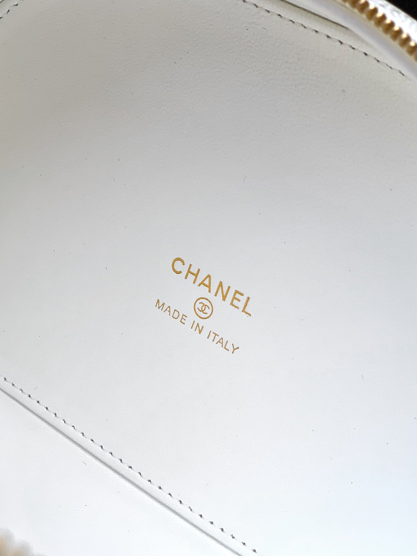 CHANEL-  23K bolide bag  golden/sliver