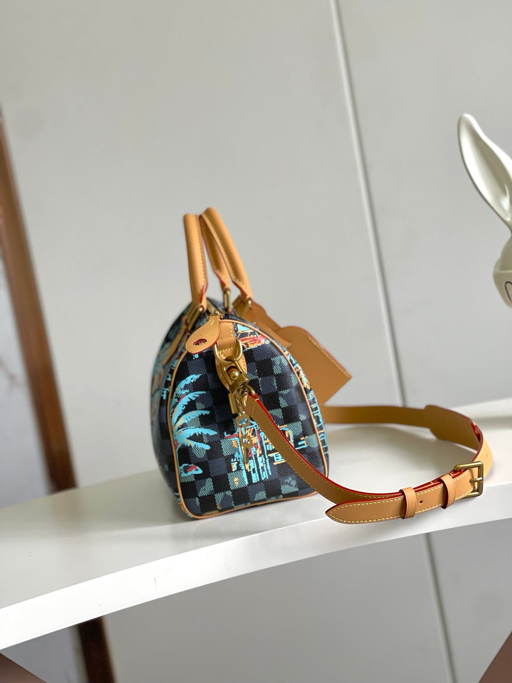 LOUIS VUITTON- SPEEDY 25 BANDOULIÈRE N00225