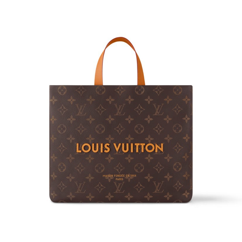 LOUIS VUITTON-.SHOPPER TOTE M13828