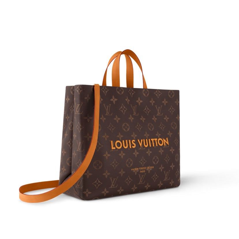 LOUIS VUITTON-.SHOPPER TOTE M13828