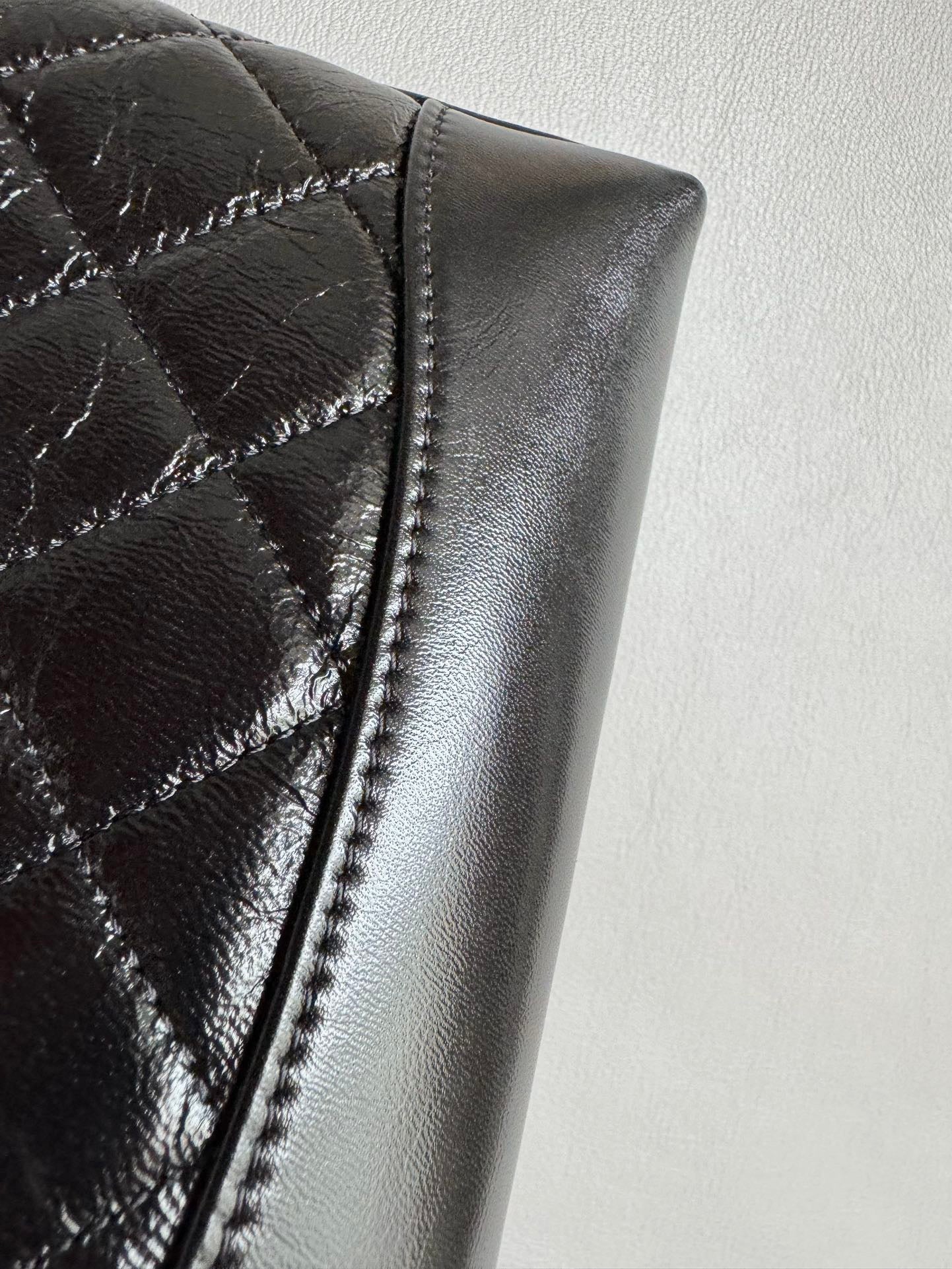 CHANEL-Nono 31 bag golden/sliver