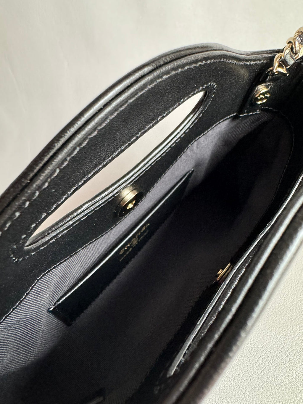 CHANEL-Nono 31 bag golden/sliver