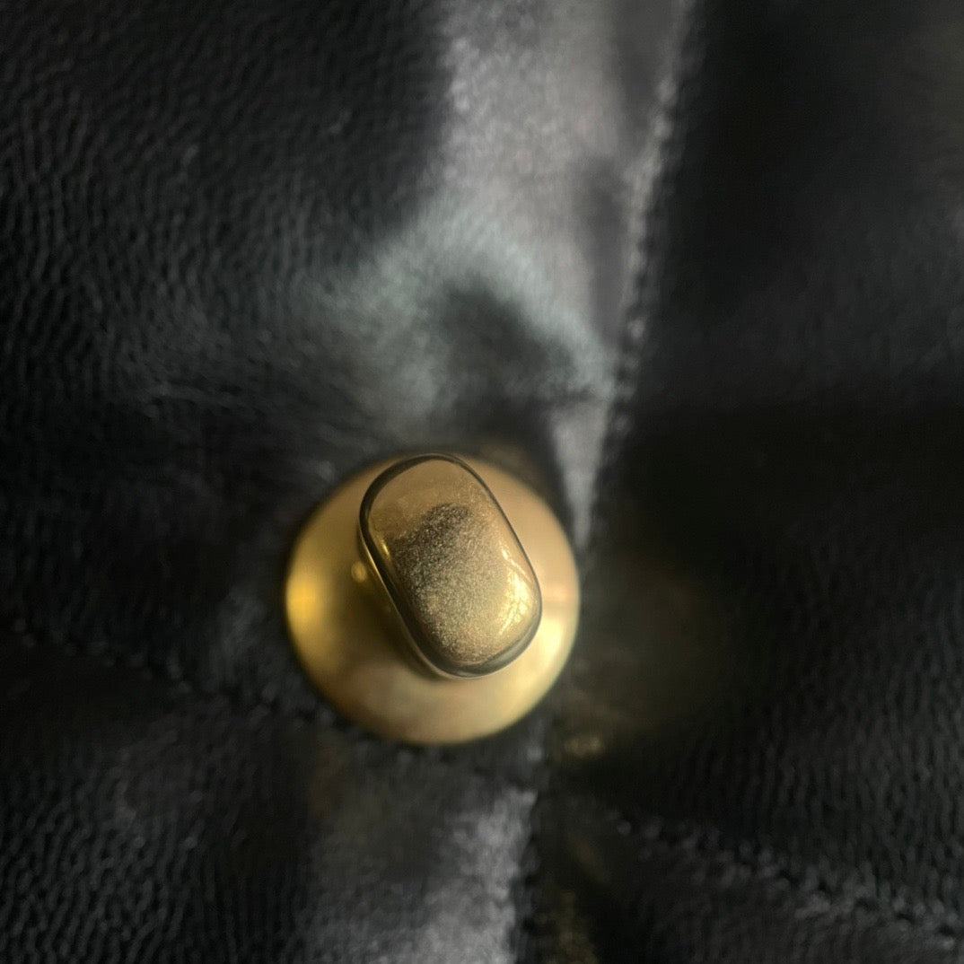 CHANEL-19 bag golden/sliver