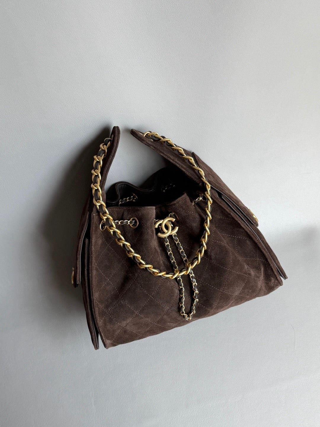 CHANEL-25BAG golden/sliver