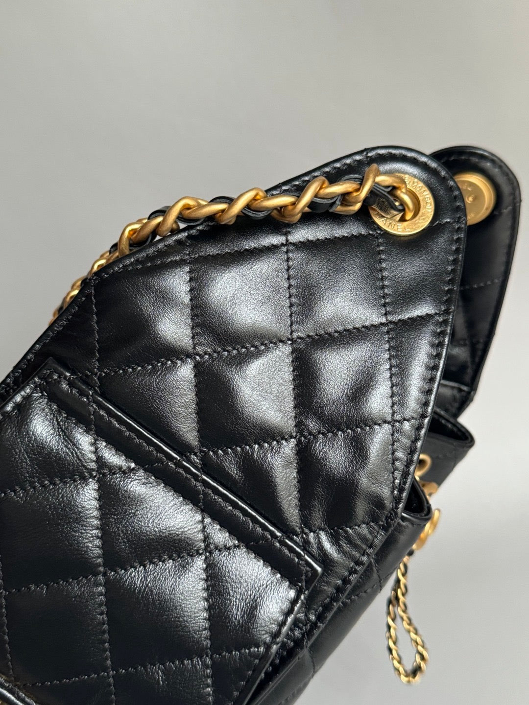 CHANEL-25BAG golden/sliver