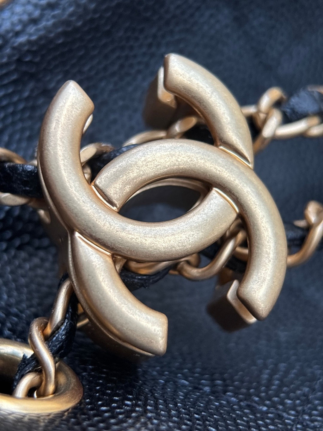 CHANEL-25BAG golden/sliver