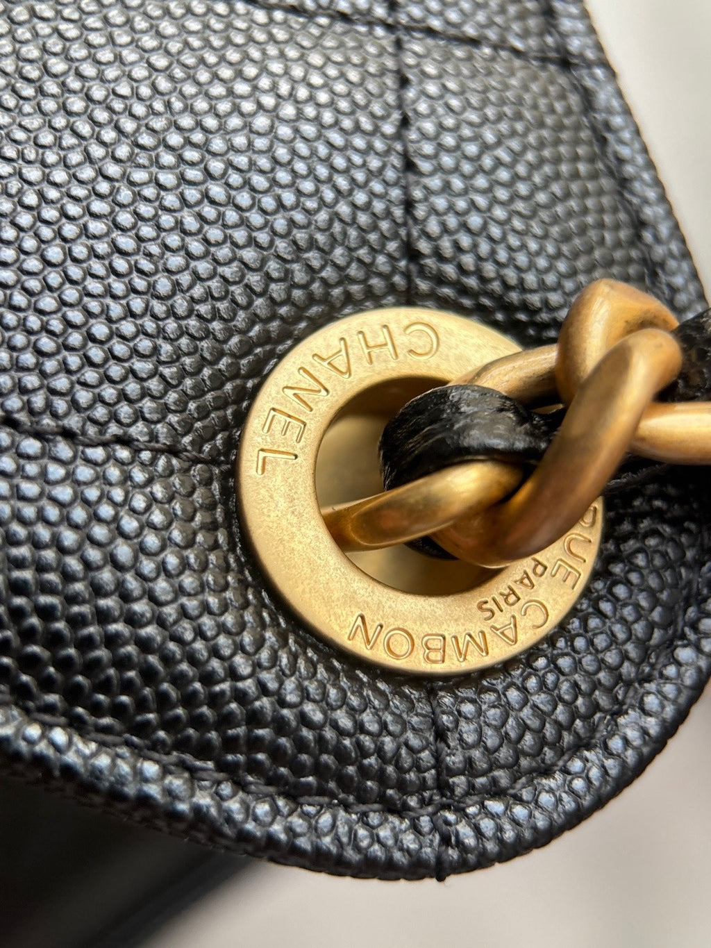 CHANEL-25B BAG golden/sliver