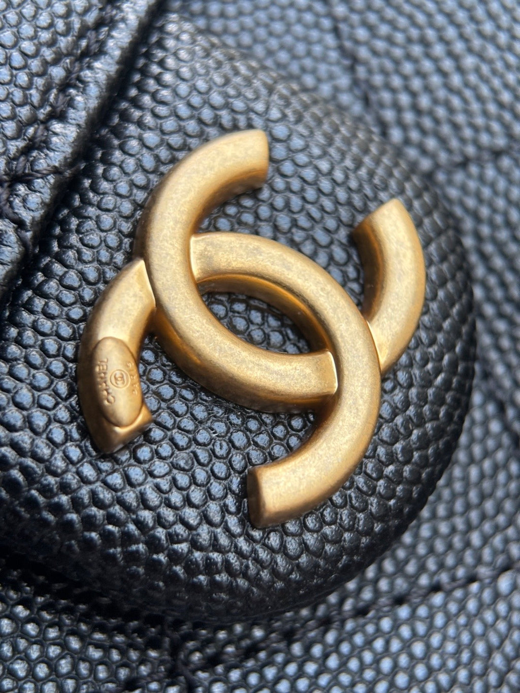 CHANEL-25B BAG golden/sliver