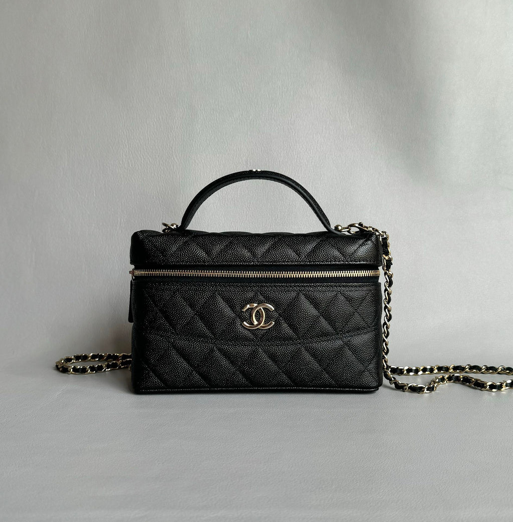 CHANEL-25S LP box golden/sliver