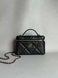 CHANEL-25KLP Bento Bag golden/sliver